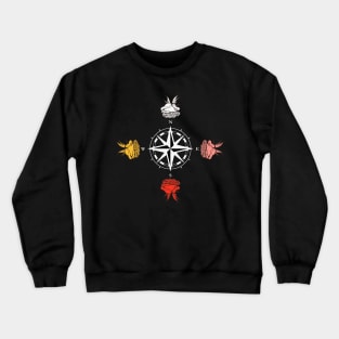 Roses Compass Crewneck Sweatshirt